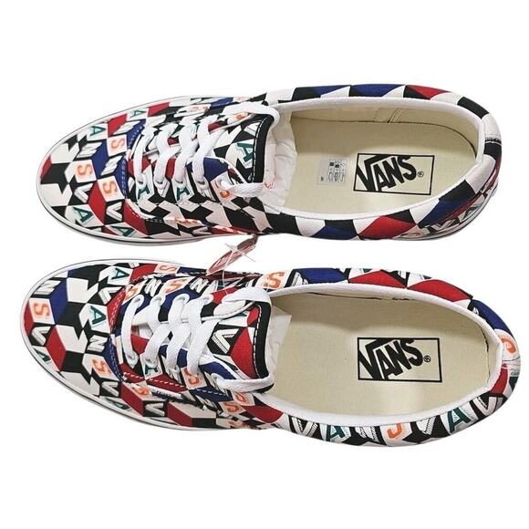 Vans ~Men\'s 12~ Era Checker Cube Multi Color Shoes Sneakers VN0A54F142X NEW. main image 4